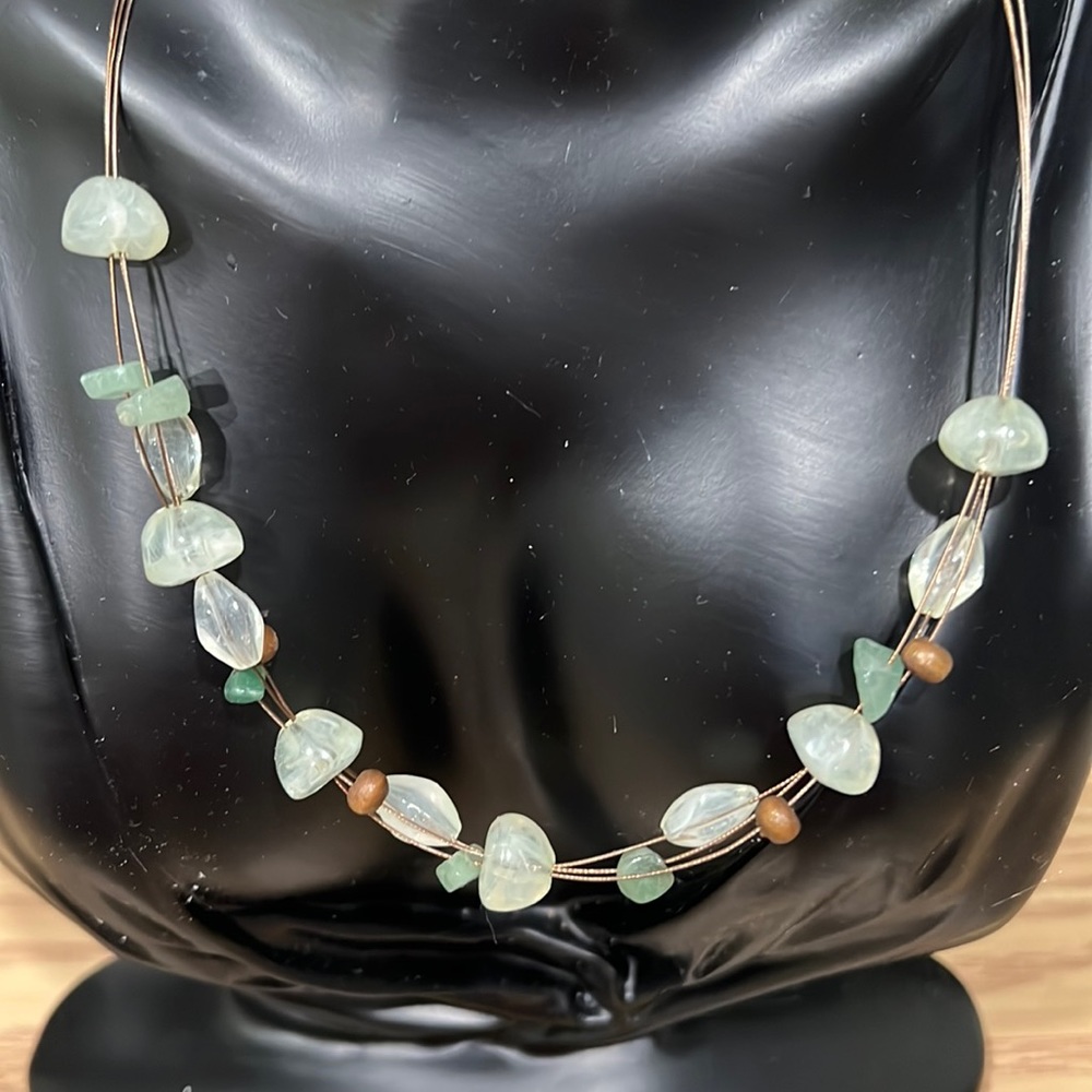 Choker beaded necklace handmade